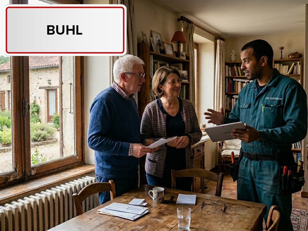 Installation de pompe à chaleur à Buhl (67470) dans le Bas-Rhin