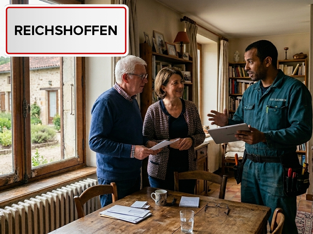 Installation de pompe à chaleur à Reichshoffen (67110) dans le Bas-Rhin